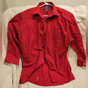 Stafford Mens button up shirt, size XL
